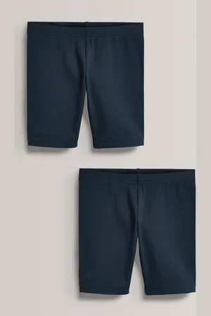Next 2 Pack Cotton Rich Stræk cykelshorts (3-16år)11 år (146cm)