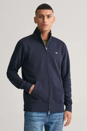 GANT Shield Sweatshirt med fuld lynlåsXXL