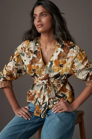 Next Quilted Reversable 100% Cotton Kimono JacketM