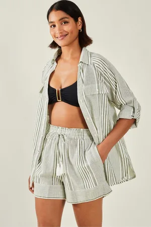 Accessorize Stripe Beach Shirtsmall