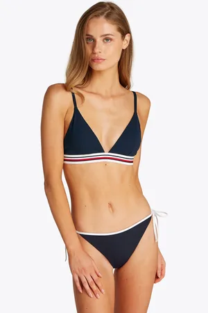 Tommy Hilfiger Triangle Bikini Top With Removable Padsmedium