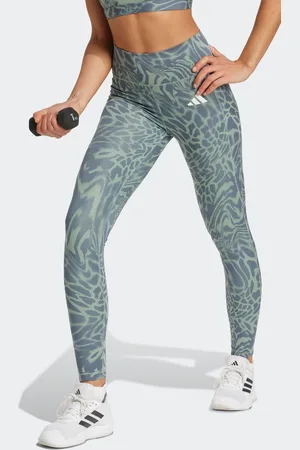 adidas Train Essential Minimal All Over Print Full Length Leggings12-14