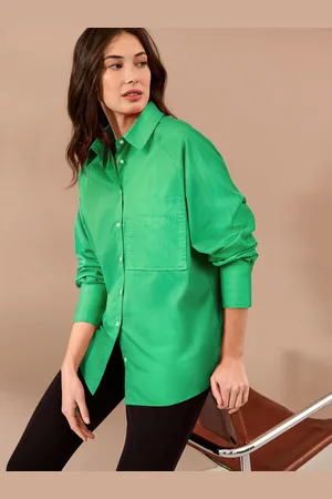 Next Kæreste Oversized Langærmet 100% Bomuld Skjorter42