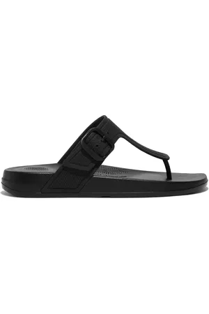 FitFlop Sort Iqushion Justerbart Spænde Klipklappere