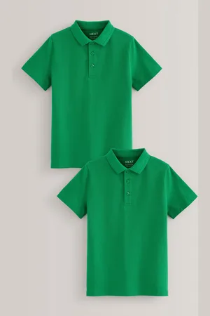 Next Cotton School Kortærmet 100% Bomuld Polo shirts (3-16år)5 år (110cm)