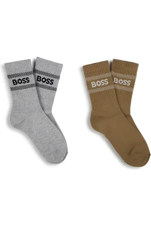 HUGO BOSS Logo Sokker 2 Pakkeuk2eu345