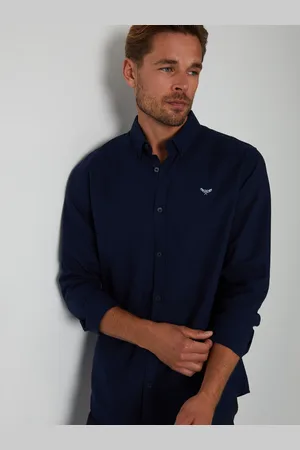 Threadbare 100% Cotton Oxford Long Sleeve ShirtXL