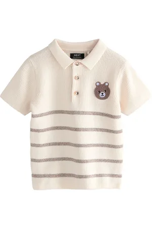 Next Knap i halsen Strikket 100% bomuld Polo-skjorter (3mdr.-7år)6874cm