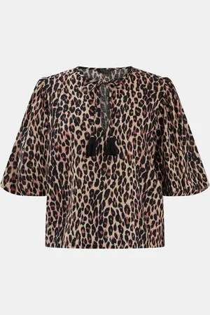 Accessorize Puff Sleeve 100% Cotton Blousemedium