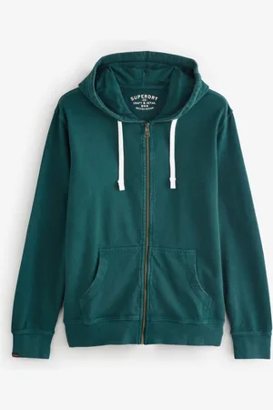 Superdry Classic Essential Zip 100% Cotton Hoodie