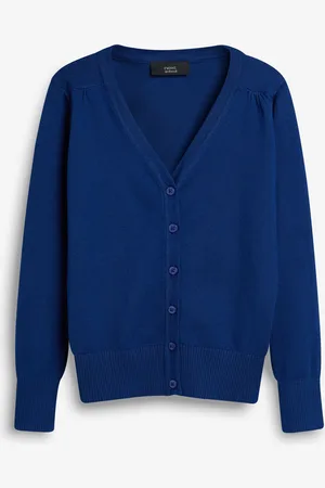 Next Cotton Rich School V-hals Cardigan (3-16år)8 år ( 128 cm)