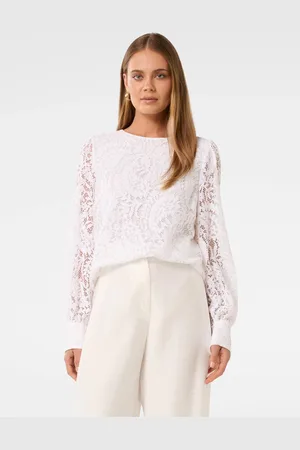 Forever New Liana Lace Blouse38