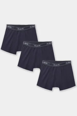 Aubin Blue Willitoft Boxers Shorts 3 PackS