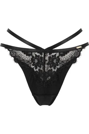 Pour Moi Indien Eyelash Lace Thong V Knicker38