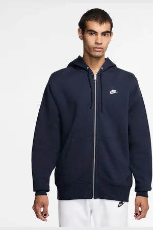 Nike Club Full Zip HættetrøjeStor