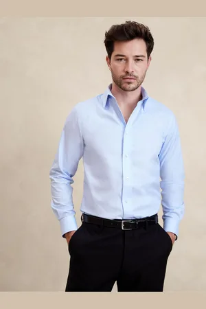 Banana Republic Slim Rynke-resistent Kjole-skjorteXL