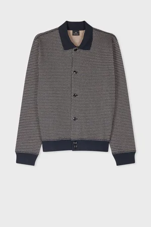 Paul Smith Blue Jersey Jacketlarge