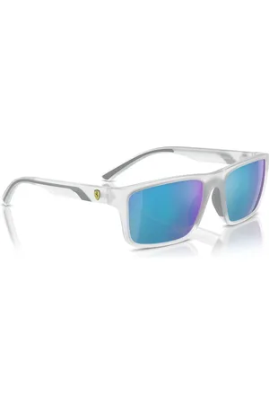 FERRARI Grey Scuderia Fz6003U Rectangle Sunglassesonesize