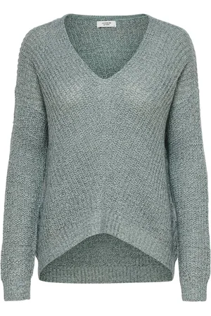 JDY V-Neck Knitted Pullover Jumper34