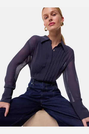 Whistles Maya Pintuck Detail Blouse40