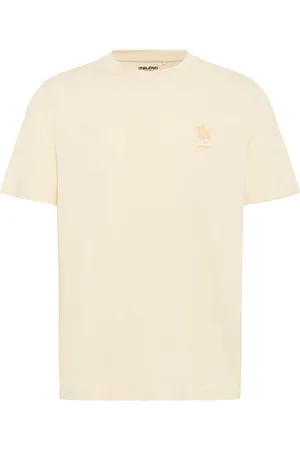 Blend Embroidered Short Sleeve 100% Cotton T-Shirtmedium