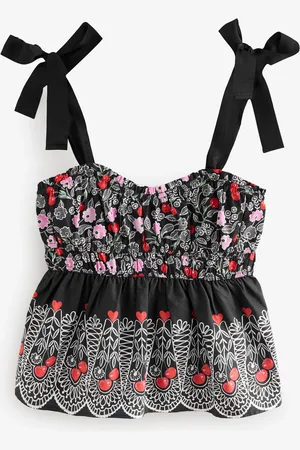 Cath Kidston Shirred Cami 100% Cotton Top42