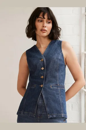 mint&berry Denim Vestxsmall