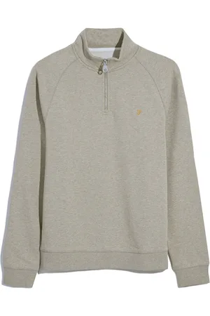 Farah Jim Quarter Zip SweatshirtX-Large