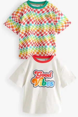 Little Bird Short Sleeve 100% Cotton T-Shirts 2 Pack128134cm