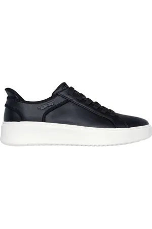Skechers Court Break Double Vented Slip In Trainers