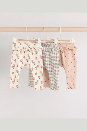 Next Baby Frill Leggings 3 Pack3 - 6 måneder (62 - 68cm)