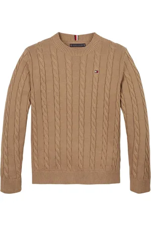 Tommy Hilfiger Regular Fitessential Cable 100% Cotton Jumper7 år (122cm)