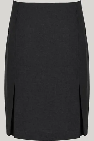 Trutex Grey 16" Twin Pleat School Skirt (10-16 Yrs)15 år (170cm)