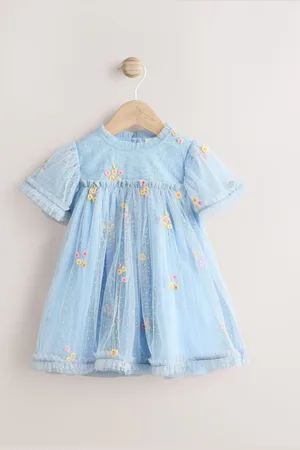 Next Mesh Baby Dress (0mths-2yrs)1.5 - 2 år (86 - 92cm)
