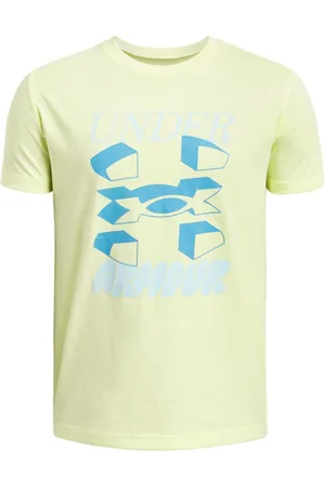 Under Armour 100% Cotton Wordmark Logo Short Sleeve T-Shirt158164cm