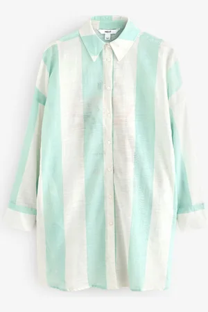 Next 100% Cotton Beach Shirt Cover-Up42