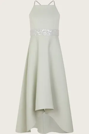 Monsoon Strappy Sequin High Low Prom Dress158164cm