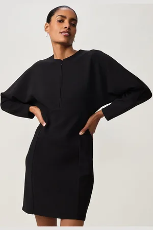 Next Long Sleeve Zip Front Mini Dress44