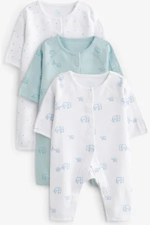 Next Premature Baby 100% bomuld sovedragter 3 Pakke (0-0mdr.)4lb