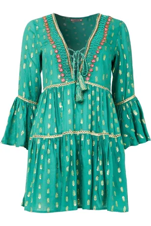 Joe Browns Tiered Beaded Boho Mini Dress40