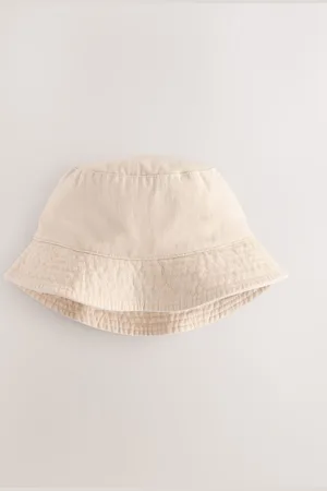 Next Bucket 100% Cotton Hat (3mths-16yrs)3-9 mdr