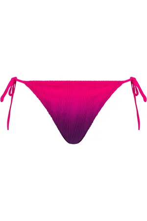 Chantelle Pink Pulp One Size Textured Low Rise Tie Side Bikini BriefsEN