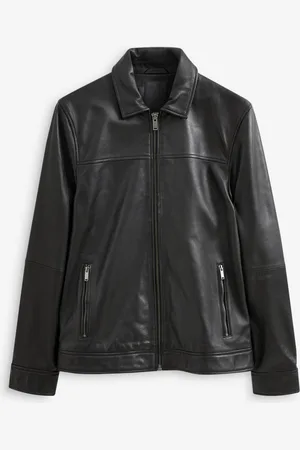 Next Signature Læder Krave Jakke3XL