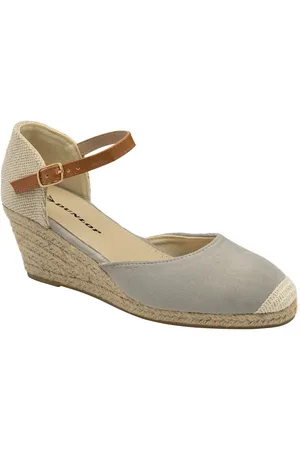 Dunlop Ladies Wedge Espadrille Shoes