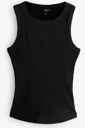 Next Ribbed Wide Racer Tank Vest Sleeveless Top38
