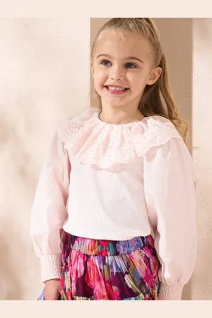 Angel & Rocket Broderet Krave Rib Top9 - 10 år (134 - 140cm)