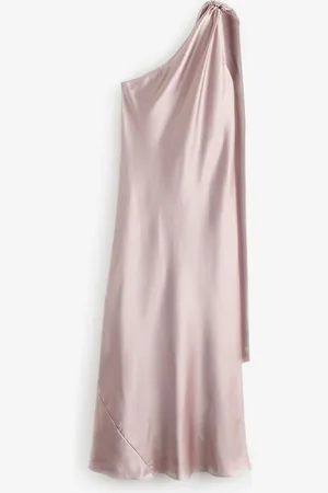 Next Bridesmaid Satin Maxi One Shoulder Scarf Neck Dress54