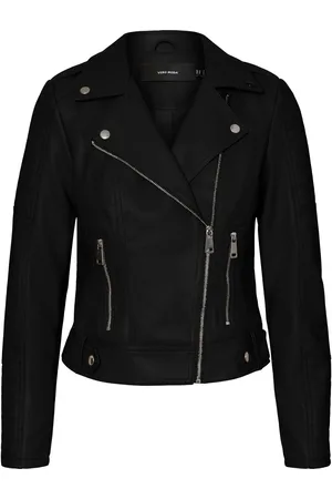VERO MODA Faux Fur Læderjakke40