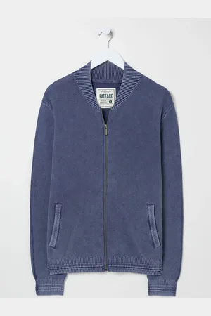 Fat Face FatFace Berwick Laundered Knitted Bomber CardigansXL Reg