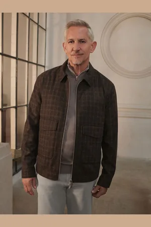 Next Nova Fides Wool Blend Check ShacketXL